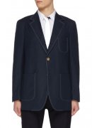 THOM BROWNE | 撞色缝线西装外套 | 男士 |
